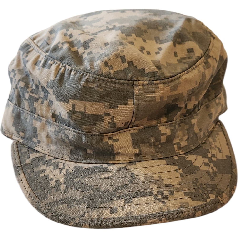 US Army Patrol Cap‎ 7 1/4 Digital Camouflage ACU Uniform Hat Military